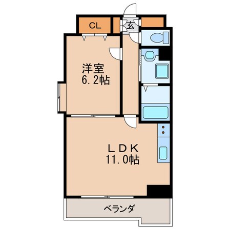 ケイズマンション泉の物件間取画像